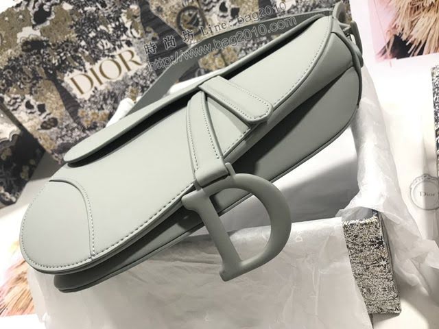 Dior女包 迪奧Saddle大號磨砂牛皮馬鞍包 Dior手提肩背包  dfk1679